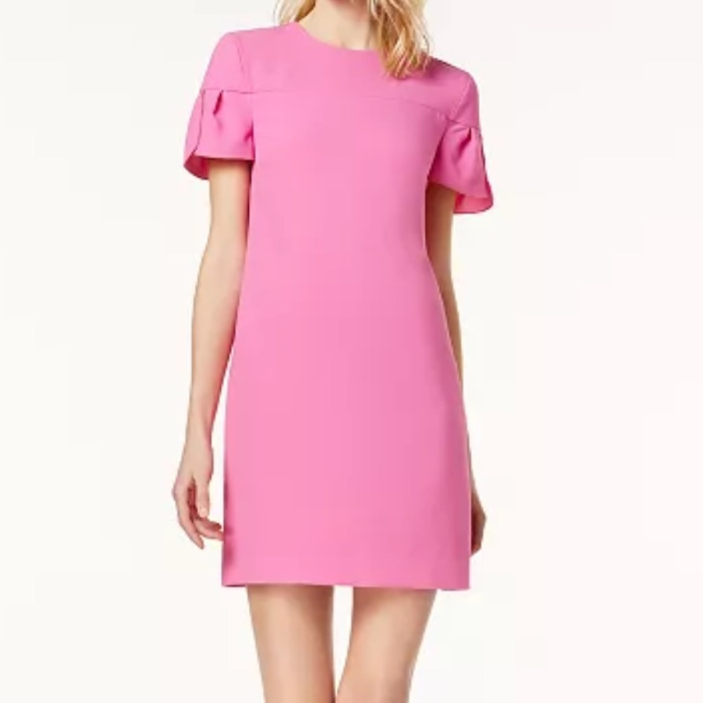 Trina Turk Jacinta Shift Dress Size 12 In Fuchsia Hot Pink